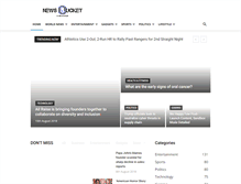 Tablet Screenshot of newsbucket.net